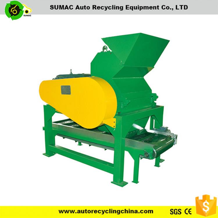 CSJ Rubber crusher with magnetic separator