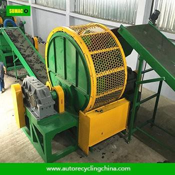 Tyre Recycling Production Line Tire Shredder Machine